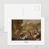 Nicolas Poussin #245 - Carte postale d'art fin (Devant / Derrière)