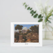 Nicolas Poussin #250 - Carte postale d'art fin (Debout devant)