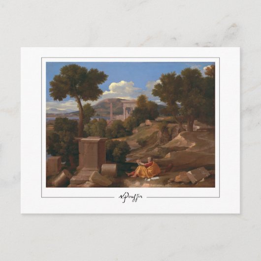 Nicolas Poussin #250 - Carte postale d'art fin (Devant)