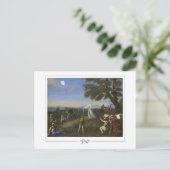 Nicolas Poussin #295 - Carte postale d'art fin (Debout devant)