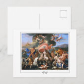 Nicolas Poussin #3 - Carte postale d'art fin (Devant / Derrière)