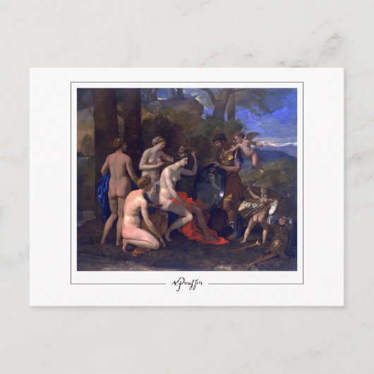 Nicolas Poussin #4 - Carte postale d'art fin (Devant)