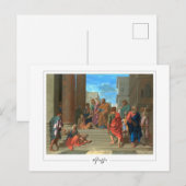 Nicolas Poussin #50 - Carte postale Art (Devant / Derrière)