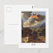 Nicolas Poussin #52 - Carte postale d'art fin (Devant / Derrière)