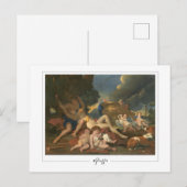 Nicolas Poussin #56 - Carte postale d'art fin (Devant / Derrière)