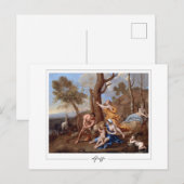 Nicolas Poussin #5 - Carte postale d'art fin (Devant / Derrière)