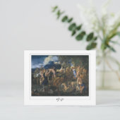 Nicolas Poussin #65 - Carte postale d'art fin (Debout devant)