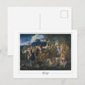 Nicolas Poussin #65 - Carte postale d'art fin (Devant / Derrière)