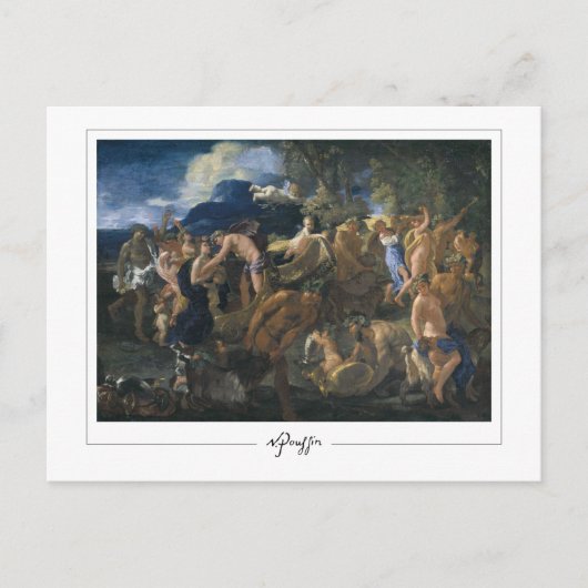 Nicolas Poussin #65 - Carte postale d'art fin (Devant)
