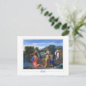 Nicolas Poussin #99 - Carte postale d'art fin (Debout devant)
