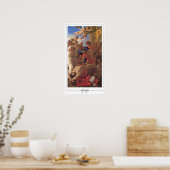 Nicolas Poussin Affiche d'art Zedign #107 (Cuisine)