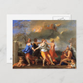 Nicolas Poussin Art Briefkaart (Voorkant / Achterkant)