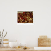 Nicolas Poussin Zedign Affiche d'art #122 (Cuisine)