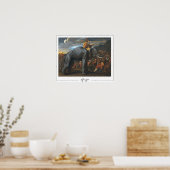 Nicolas Poussin Zedign Affiche d'art #54 (Cuisine)