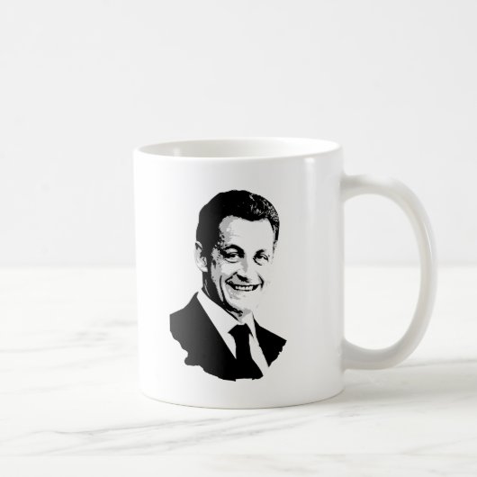 Nicolas Sarkozy Koffiemok (Rechts)