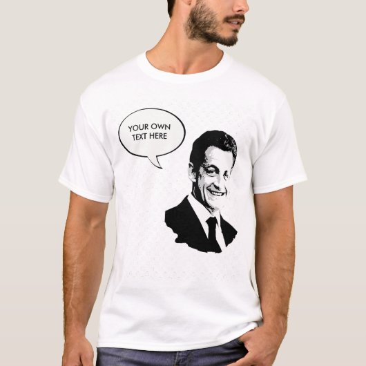 Nicolas Sarkozy T-shirt (Voorkant)