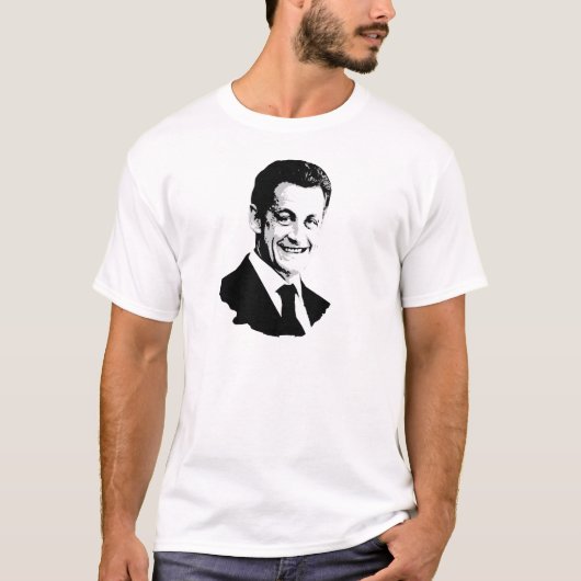 Nicolas Sarkozy T-shirt (Voorkant)