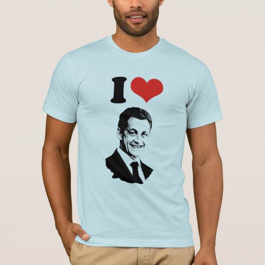 Nicolas Sarkozy T-shirt (Voorkant)