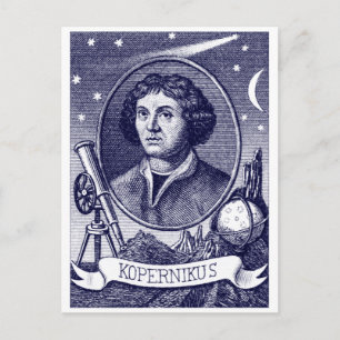 Nicolaus Copernicus Briefkaart