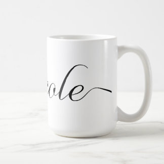 Nicole a personnalisé la tasse de café nommée -