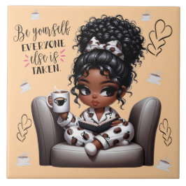 Nicole Be Yourself Keramische Tegel Tegeltje