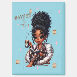 Nicole Coffee & Chill Magnet Magneet