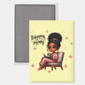 Nicole geluk is mijn prioriteit magneet (Voorkant / Achterkant)