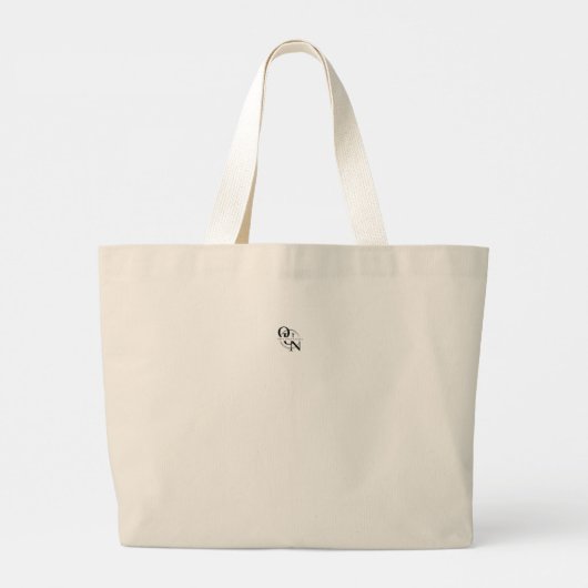 Nicole | Große Baumwolltasche Grote Tote Bag (Achterkant)