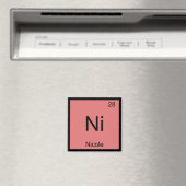 Nicole Name Chemistry Element Periodic Table Magneet (Insitu (Vaatwasser))
