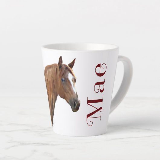 Nicole Personnalisée - Mae 1 Latte Mug (Angle droit)