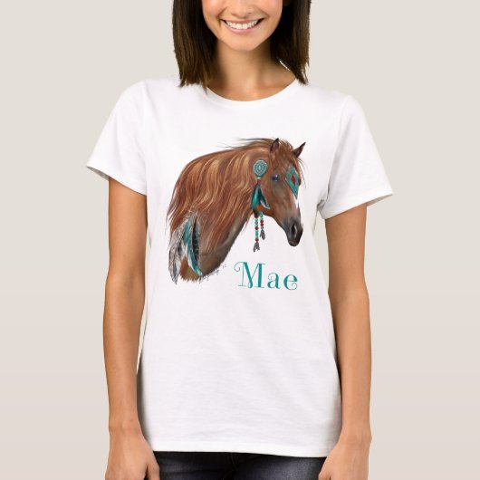 Nicole personnalisée - T-shirt Mae 2 (Devant)