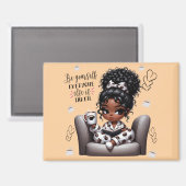 Nicole wees jezelf magneet (Voorkant / Achterkant)