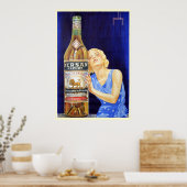Nicolitch Persan Export Anis Liquor Poster (Cuisine)