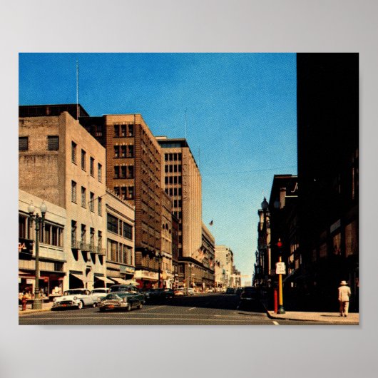 Nicollet Ave., Minneapolis, Minnesota  Poster (Voorkant)