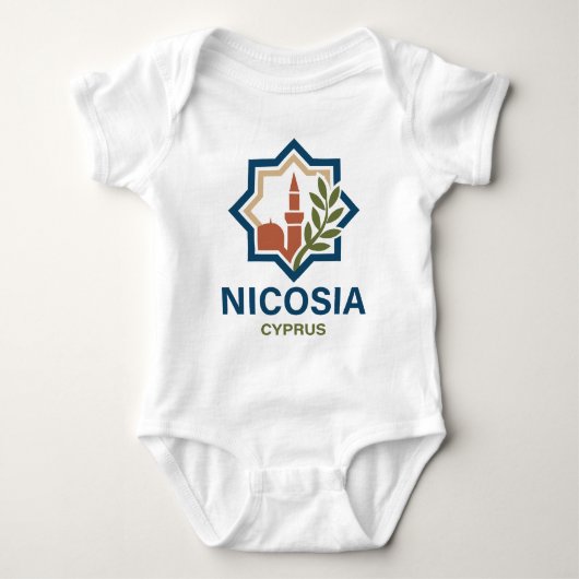 Nicosia Cyprus Mediterranean Romper (Voorkant)