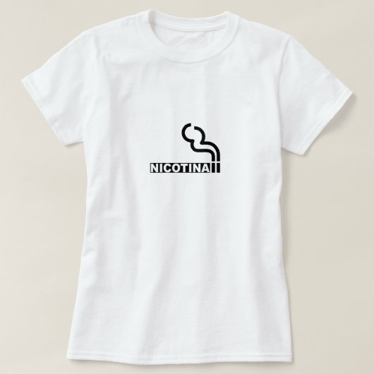 Nicotina T-shirt (Design voorkant)