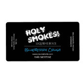 Nicotine E Juice Étiquettes (Devant)