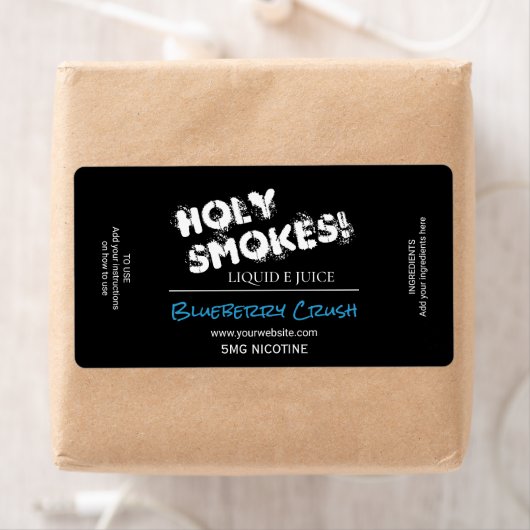 Nicotine E Juice Labels (Insitu)
