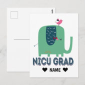 NICU Afstudeerder Elephant Briefkaart (Voorkant / Achterkant)
