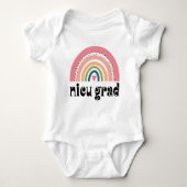 NICU Afstuderen boho-regenboog Romper (Voorkant)