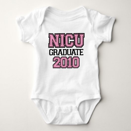 NICU Afstuderen Girl Romper (Voorkant)