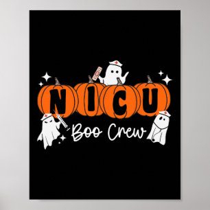 Nicu Boo Crew Ghost Pumpkin kostuum Nicu Nurse Hal Poster