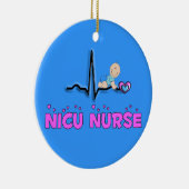 NICU Infirmière adorable ornement de Noël (Droite)