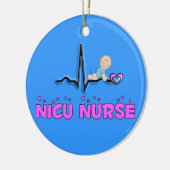 NICU Infirmière adorable ornement de Noël (Gauche)