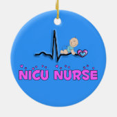 NICU Infirmière adorable ornement de Noël (Dos)