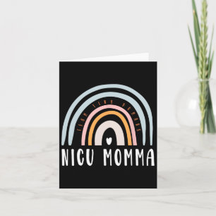 Nicu mama Retro Boho Regenboog Kleurrijk Nicu Moed Kaart