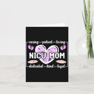 Nicu-moeder van Nicu-krijger Hart Micro-prematuur Kaart