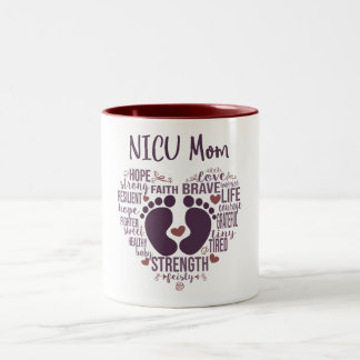 "NICU Mom" (Maman de la NICU) Préemie ou Mug de ca