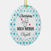 NICU Nurse Appreciation Gift Keramisch Ornament (Rechts)