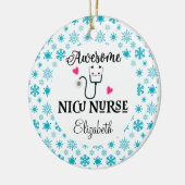 NICU Nurse Appreciation Gift Keramisch Ornament (Links)